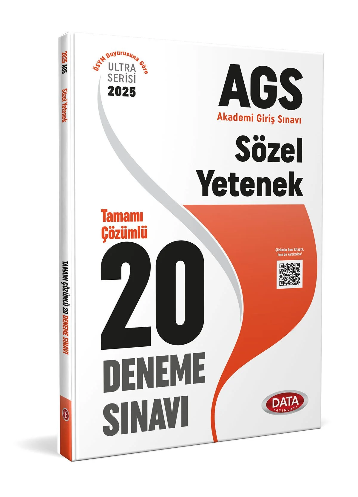 2025 AGS Sözel Yetenek Tamamı Çözümlü 20 Deneme Sınavı Data Yayıncılık