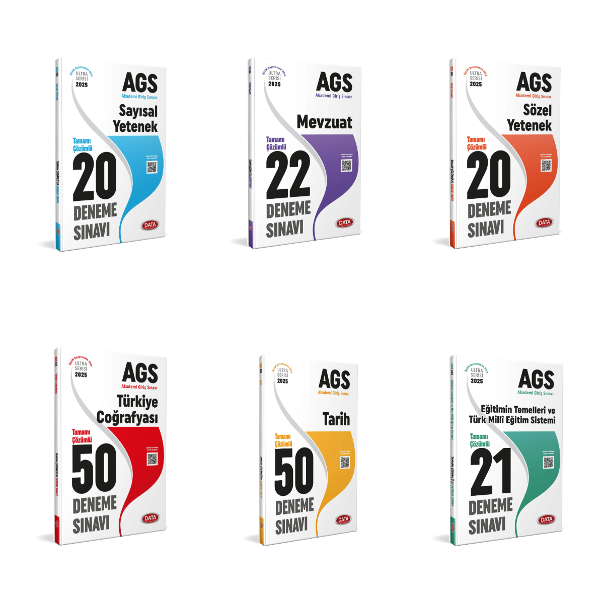 2025 AGS Tüm Dersler Tamamı Çözümlü Deneme Sınavı Seti 6 Kitap Data Yayınları 2025 AGS Tüm Dersler Tamamı Çözümlü Deneme Sınavı Seti 6 Kitap Data Yayınları