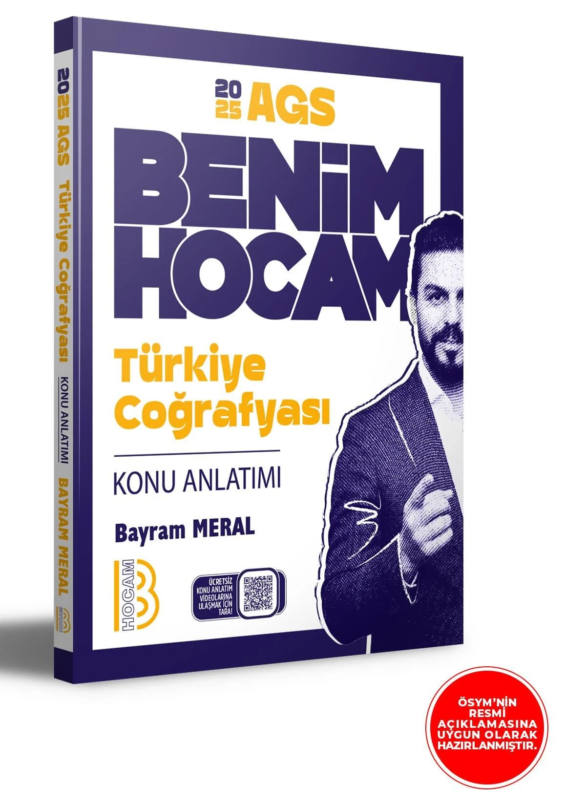 2025 AGS Türkiye Coğrafyası Konu Anlatımı Benim Hocam Yayınları