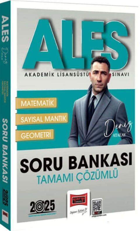 2025 ALES Matematik Geometri Sayısal Mantık Tamamı Çözümlü Soru Bankası Yargı Yayınları