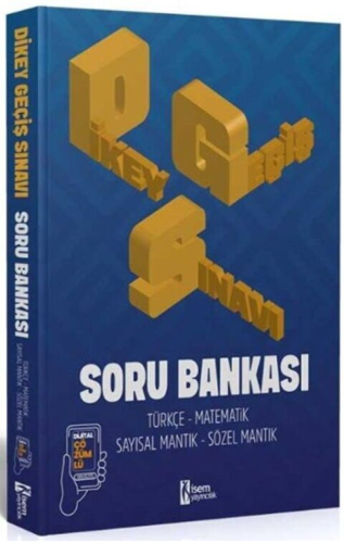 2025 DGS Sayısal Sözel Mantık Soru Bankası İsem yayıncılık