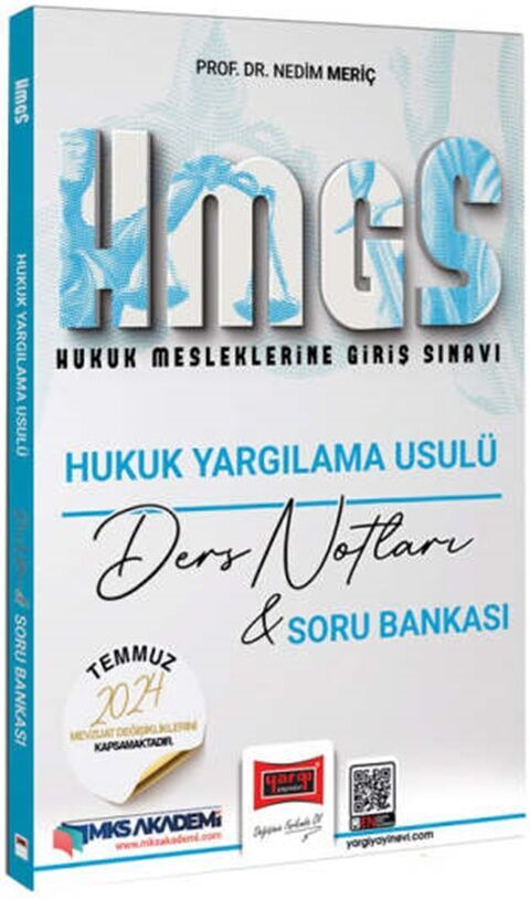 2025 Hukuk Mesleklerine Giriş Sınavı Hukuk Yargılama Usulü Ders Notları Soru Bankası Yargı Yayınları