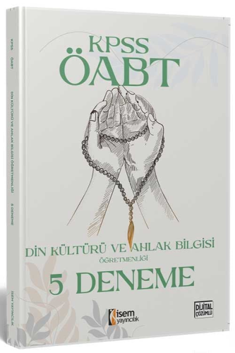 2025 KPSS ÖABT Din Kültürü ve Ahlak Bilgisi Öğretmenliği 5`Li Deneme İsem Yayıncılık
