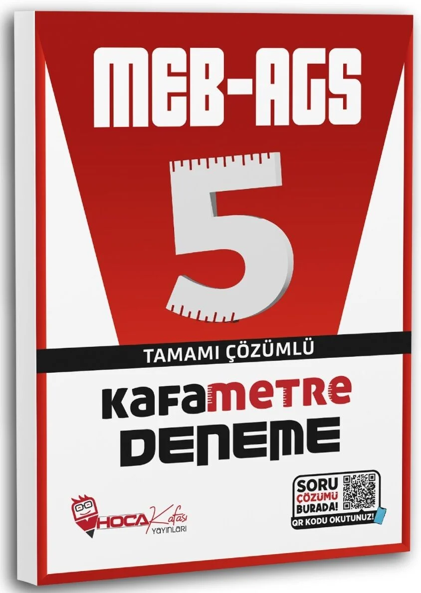 2025 MEB-AGS KAFAMETRE 5 Deneme Çözümlü Hoca Kafası Yayınları