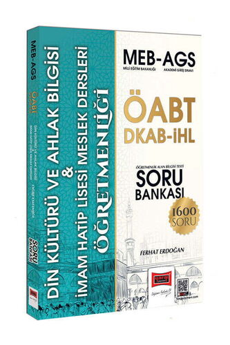 2025 MEB AGS ÖABT DKAB İHL Din Kültürü ve Ahlak Bilgisi Öğretmenliği Soru Bankası Yargı Yayınları