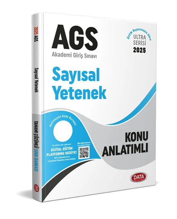 2025 MEB AGS Sayısal Yetenek Matematik Konu Anlatımlı Data Yayınları