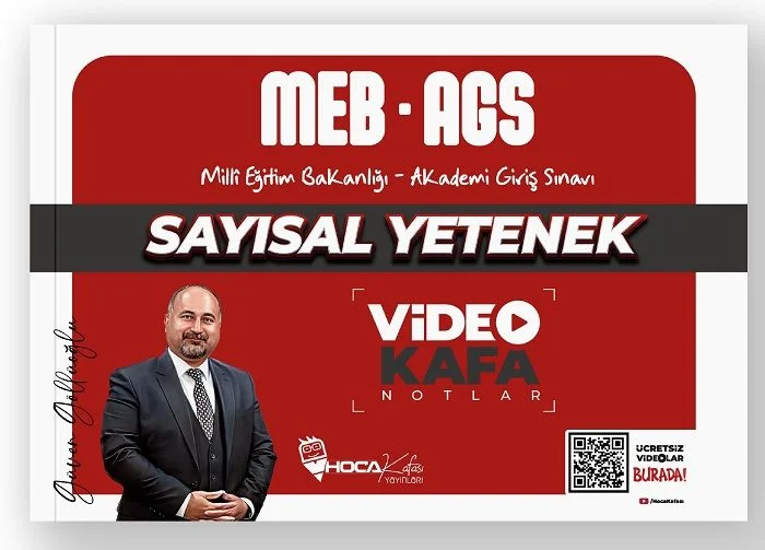2025 MEB-AGS Sayısal Yetenek Video Kafa Notlar - Güven Göllüoğlu Hoca Kafası Yayınları