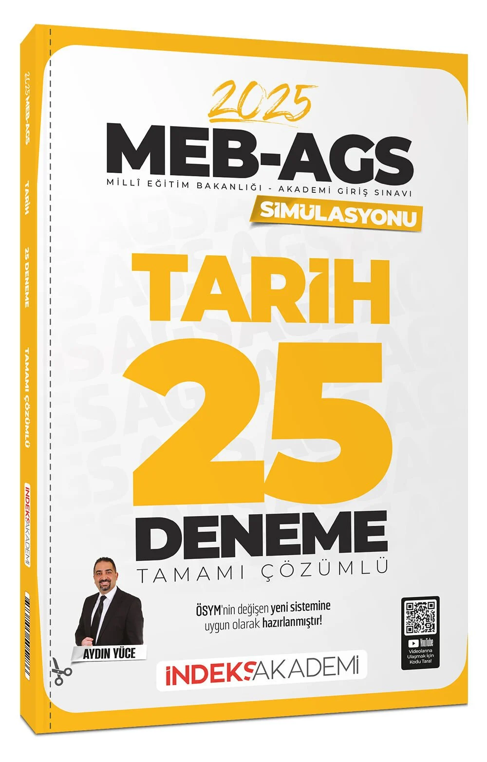 2025 MEB-AGS Simülasyonu Tarih 25 Deneme Çözümlü - Aydın Yüce İndeks Akademi Yayıncılık