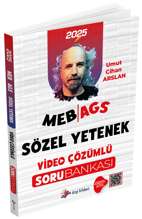 2025 MEB-AGS Sözel Yetenek Soru Bankası Çözümlü - Umut Cihan Arslan Dizgi Kitap Yayınları