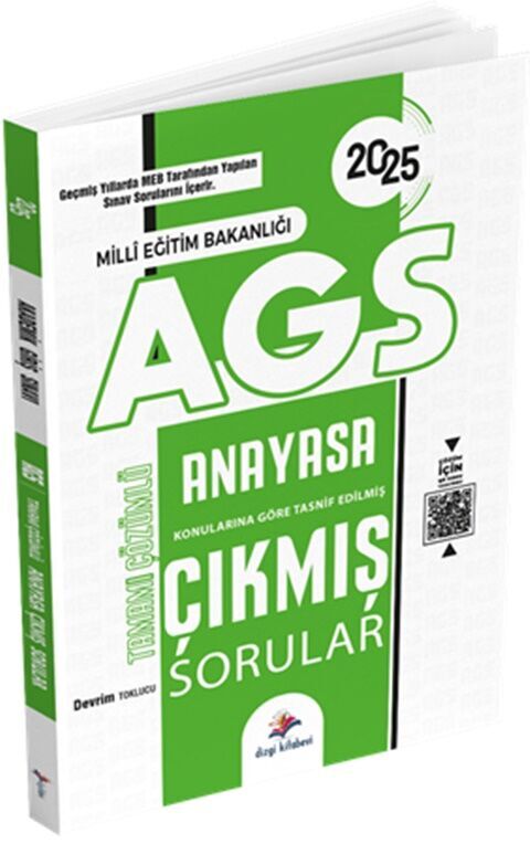 2025 MEB AGS Tamamı PDF Çözümlü Anayasa Çıkmış Sorular Dizgi Kitap Yayınları