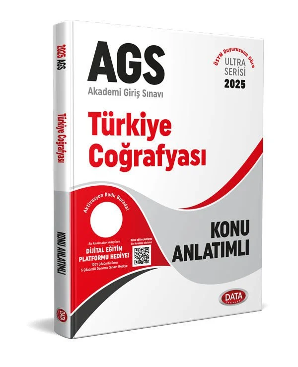 2025 MEB AGS Türkiye Coğrafyası Konu Anlatımlı Data Yayınları