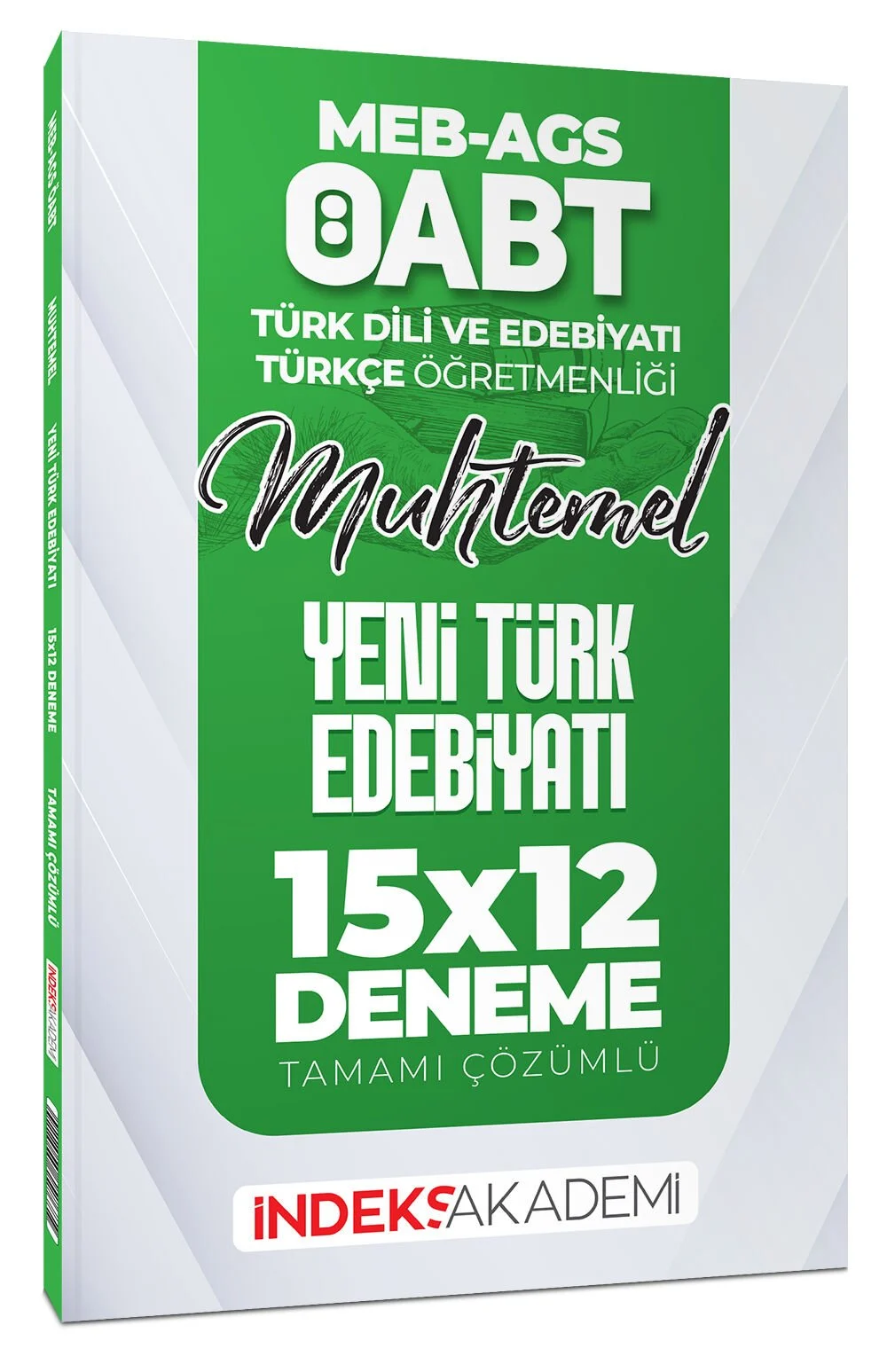 2025 ÖABT MEB-AGS Muhtemel Türk Dili Edebiyatı-Türkçe Yeni Türk Edebiyatı 15x12 Deneme Çözümlü İndeks Akademi Yayıncılık