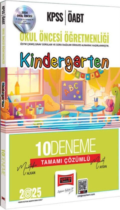 2025 ÖABT Okul Öncesi Öğretmenliği Kindergarten 10 Deneme Yargı Yayınları