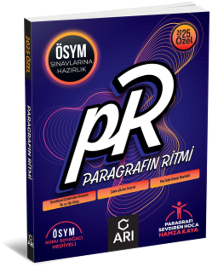 2025 ÖSYM Soru Tipleriyle Paragrafın Ritmi Arı Yayınları