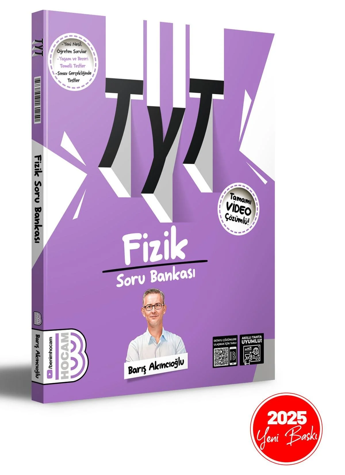 2025 TYT Fizik Tamamı Video Çözümlü Soru Bankası Benim Hocam Yayınları