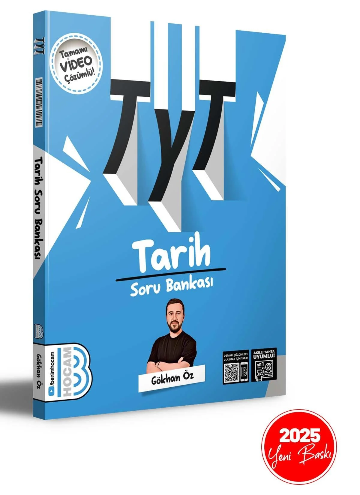 2025 TYT Tarih Tamamı Video Çözümlü Soru Bankası Benim Hocam Yayınları