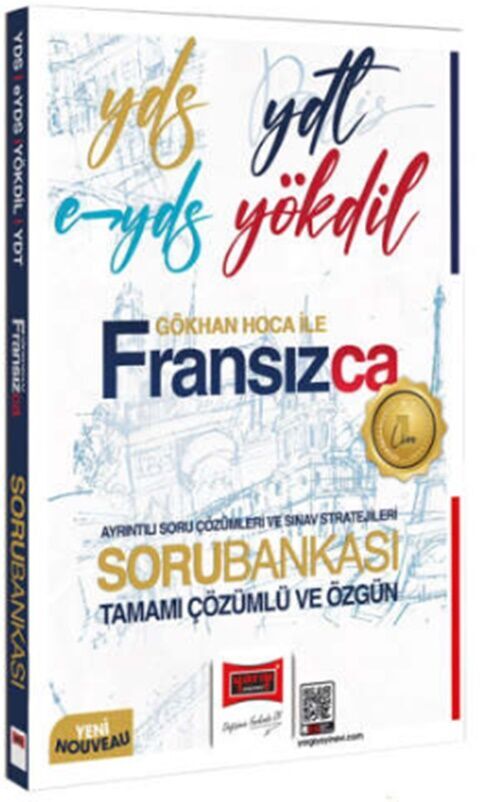 2025 YDS YDT E-YDS YÖKDİL Gökhan Hoca İle Fransızca Soru Bankası Yargı Yayınları