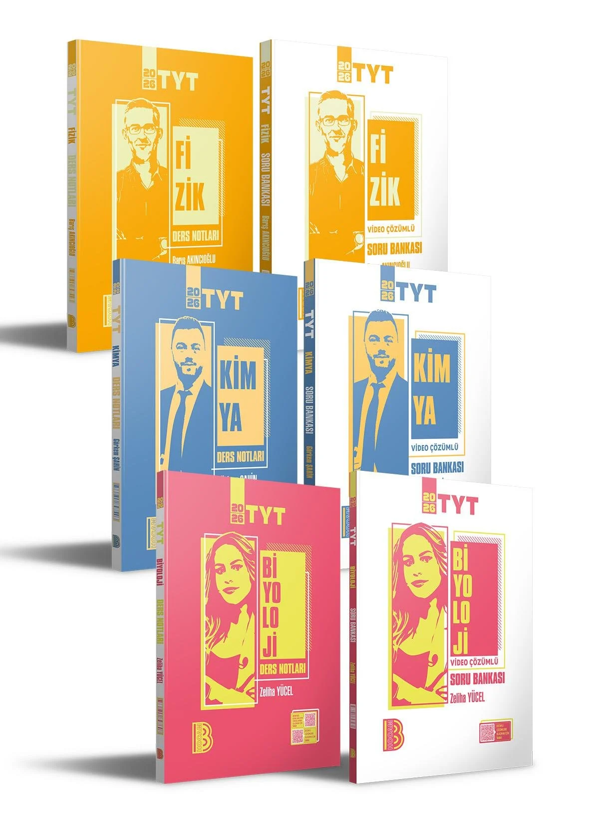2026 Benim Hocam TYT Fizik Kimya Biyoloji Ders Notları ve Soru Bankası Seti Benim Hocam Yayınları
