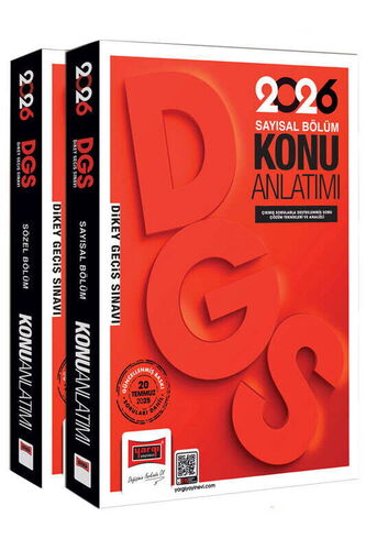 2026 DGS Sayısal-Sözel Yetenek Konu Anlatımlı Modüler Set (2 Cilt) Yargı Yayınları