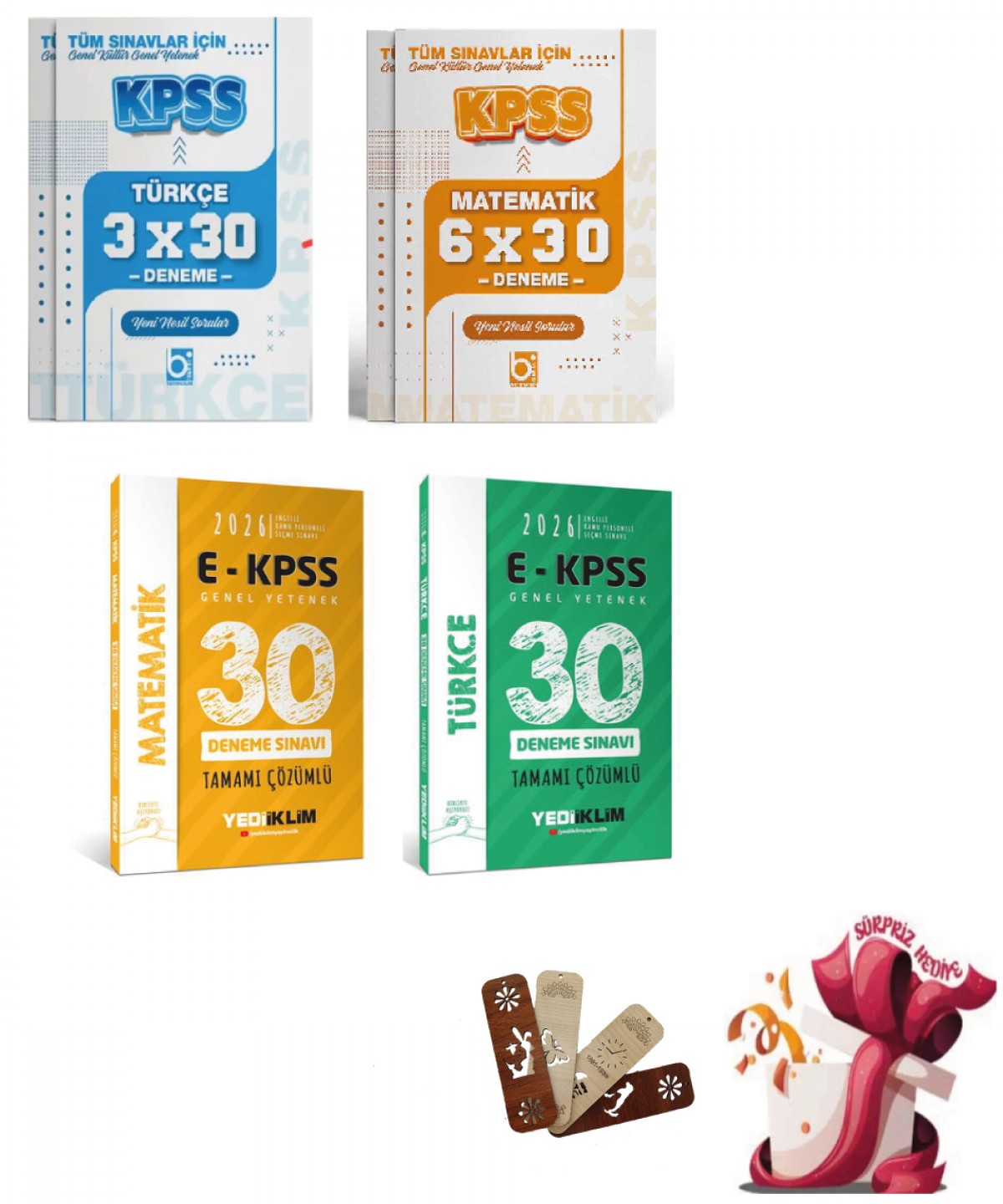 2026 E - KPSS Tüm Adaylar İçin Genel Yetenek Deneme Seti Yediiklim ve Bigelio Yayıncılık 2026 E - KPSS Tüm Adaylar İçin Genel Yetenek Deneme Seti Yediiklim ve Bigelio Yayıncılık