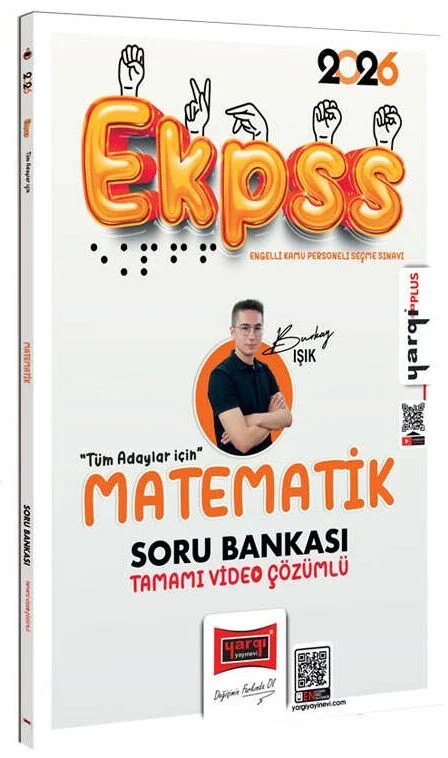 2026 EKPSS Matematik Soru Bankası Çözümlü - Burkay Işık Yargı Yayınları
