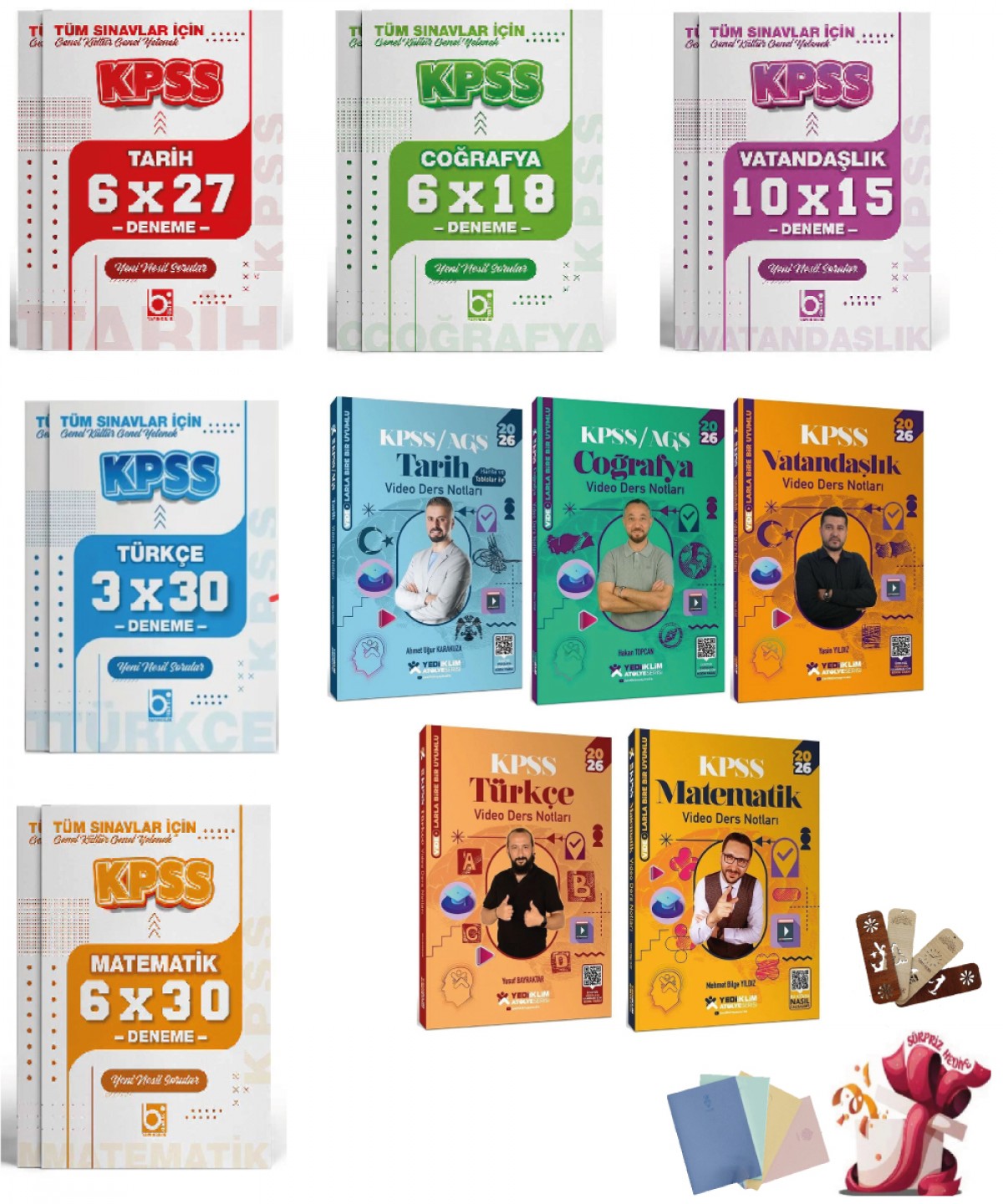 2026 KPSS Genel Yetenek Genel Kültür Atölye Ders Notları ve Deneme Seti Yediiklim ve Bigelio Yayıncılık 2026 KPSS Genel Yetenek Genel Kültür Atölye Ders Notları ve Deneme Seti Yediiklim ve Bigelio Yayıncılık