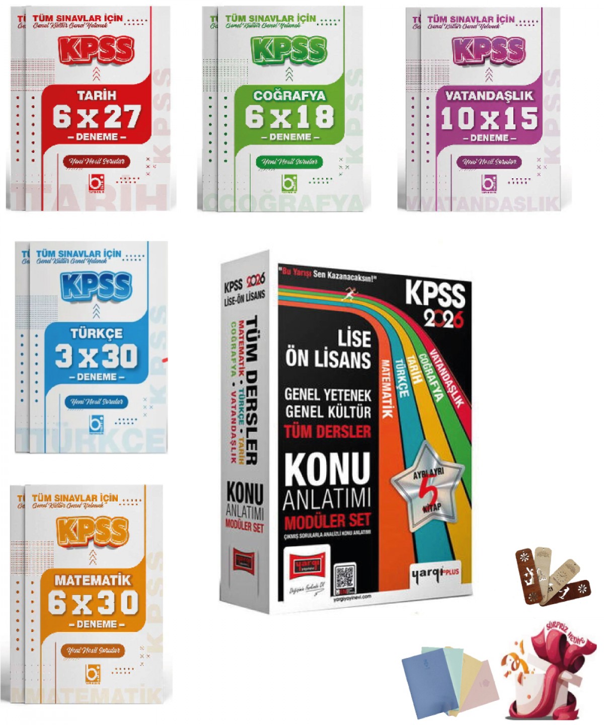 2026 KPSS Lise Ön Lisans GK-GY Tüm Dersler Konu Anlatımı Modüler Set ve Deneme Seti Yargı ve Bigelio Yayıncılık 2026 KPSS Lise Ön Lisans GK-GY Tüm Dersler Konu Anlatımı Modüler Set ve Deneme Seti Yargı ve Bigelio Yayıncılık
