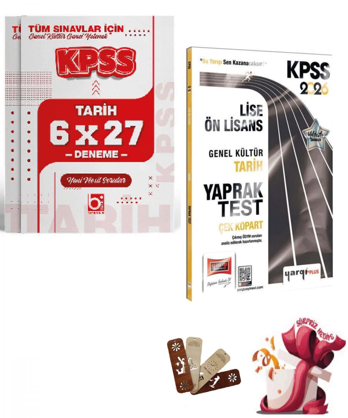 2026 KPSS Lise Ön Lisans Tarih Yaprak Test ve Deneme Seti Yargı ve Bigelio Yayıncılık