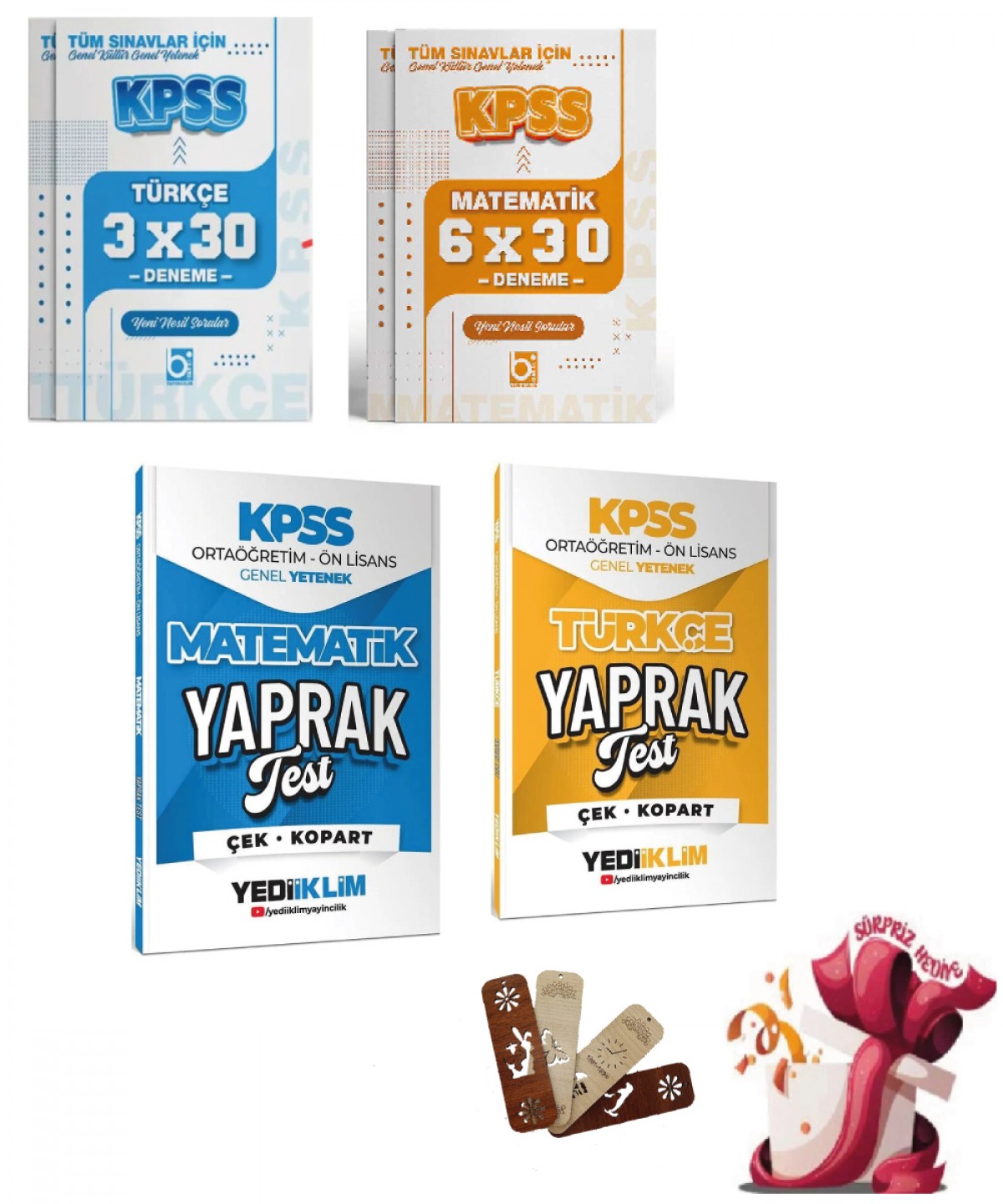 Yediiklim 2026 KPSS Lise Ortaöğretim Ön Lisans Genel Yetenek Yaprak Test ve Deneme Seti Yediiklim ve Bigelio Yayıncılık Yediiklim 2026 KPSS Lise Ortaöğretim Ön Lisans Genel Yetenek Yaprak Test ve Deneme Seti Yediiklim ve Bigelio Yayıncılık