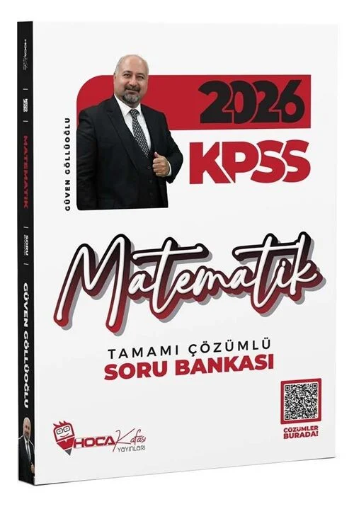 2026 KPSS Matematik Soru Bankası Çözümlü - Güven Göllüoğlu Hoca Kafası Yayınları 2026 KPSS Matematik Soru Bankası Çözümlü - Güven Göllüoğlu Hoca Kafası Yayınları