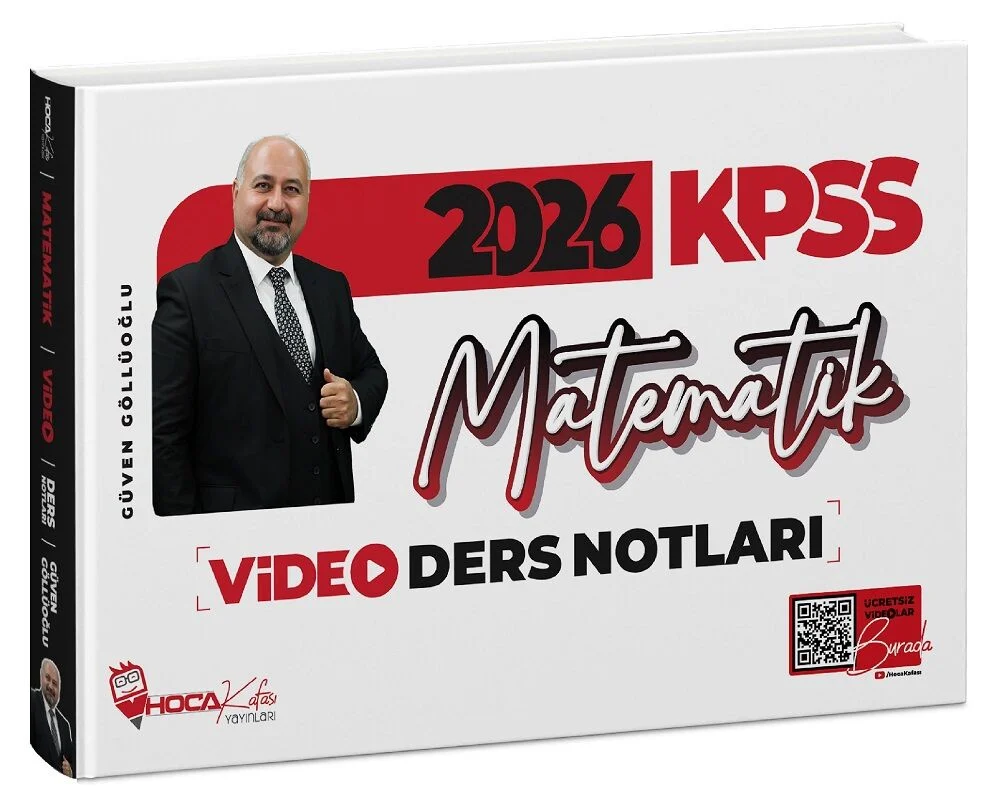 2026 KPSS Matematik Video Ders Notları - Güven Göllüoğlu Hoca Kafası Yayınları 2026 KPSS Matematik Video Ders Notları - Güven Göllüoğlu Hoca Kafası Yayınları
