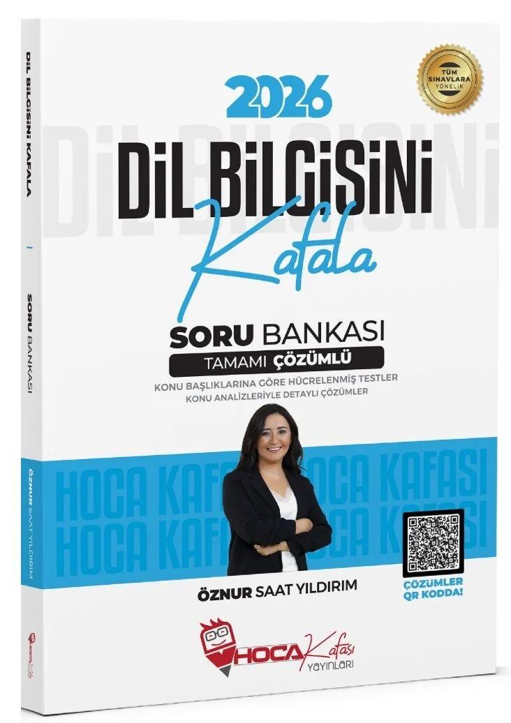 2026 KPSS TYT Dil Bilgisini Kafala Soru Bankası Çözümlü - Öznur Saat Yıldırım Hoca Kafası Yayınları 2026 KPSS TYT Dil Bilgisini Kafala Soru Bankası Çözümlü - Öznur Saat Yıldırım Hoca Kafası Yayınları