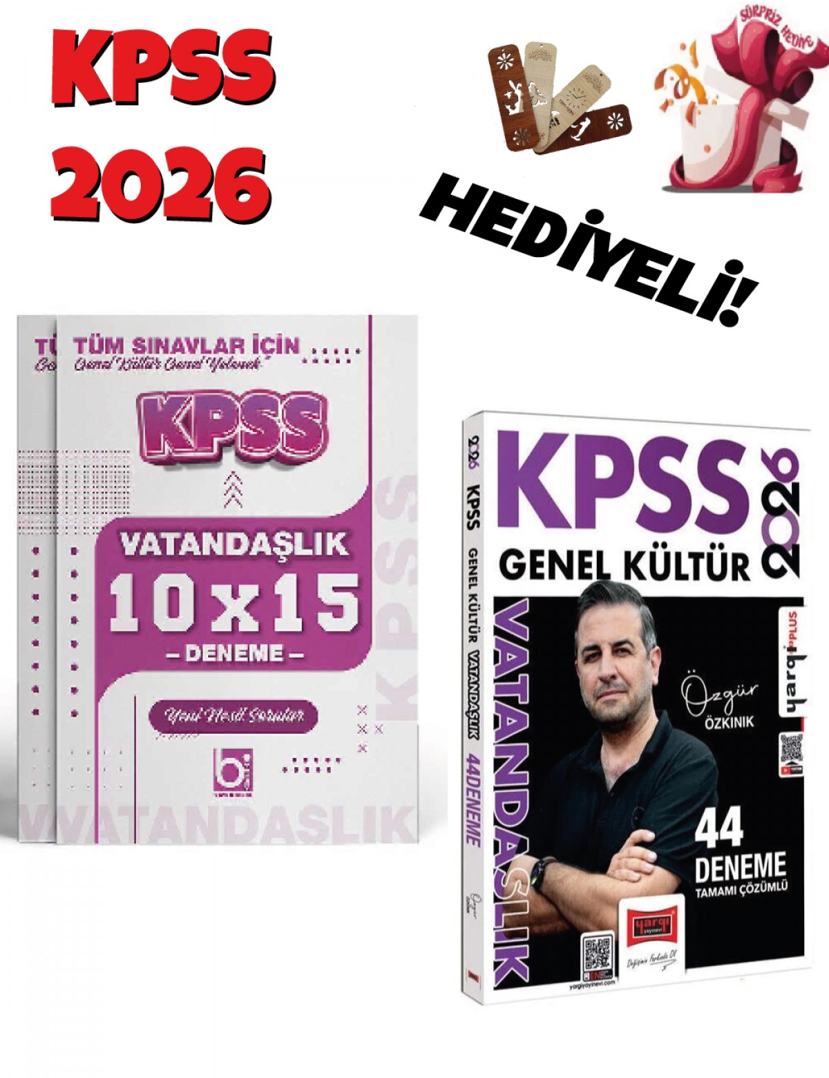 2026 KPSS Vatandaşlık 44 + 10 Deneme Seti 2 Kitap Bigelio ve Yargı Yayınları 2026 KPSS Vatandaşlık 44 + 10 Deneme Seti 2 Kitap Bigelio ve Yargı Yayınları
