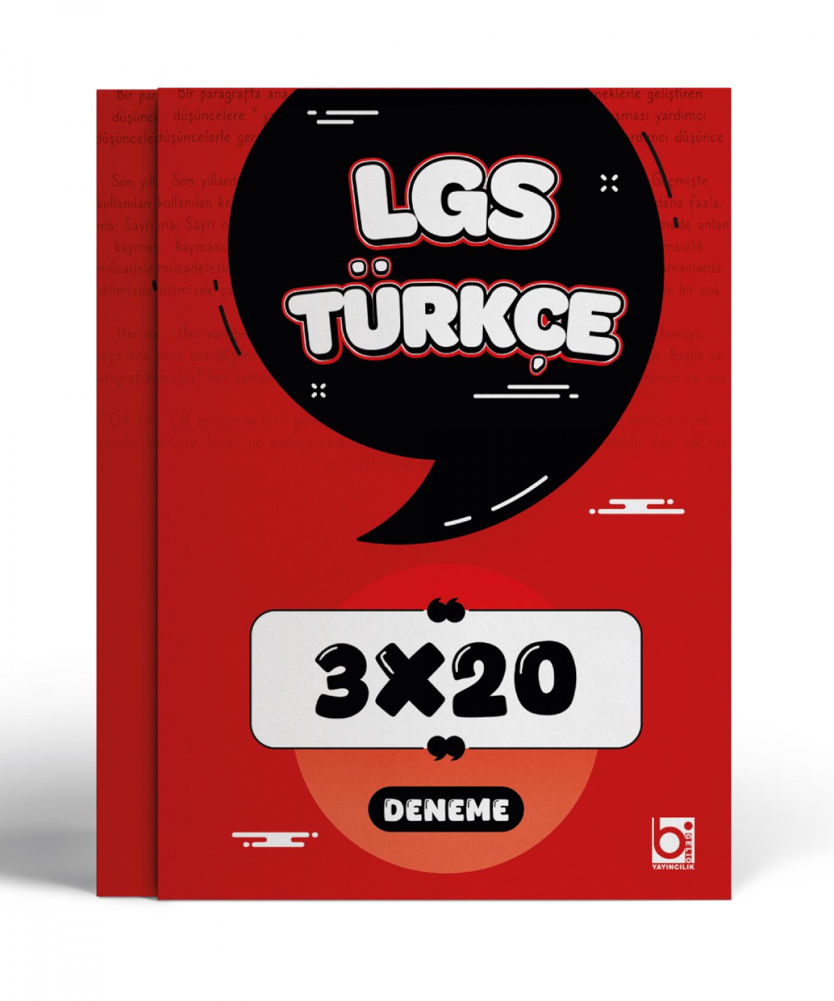 2026 LGS 8. Sınıf Türkçe 3 x 20 Deneme Sınavı Bigelio Yayıncılık