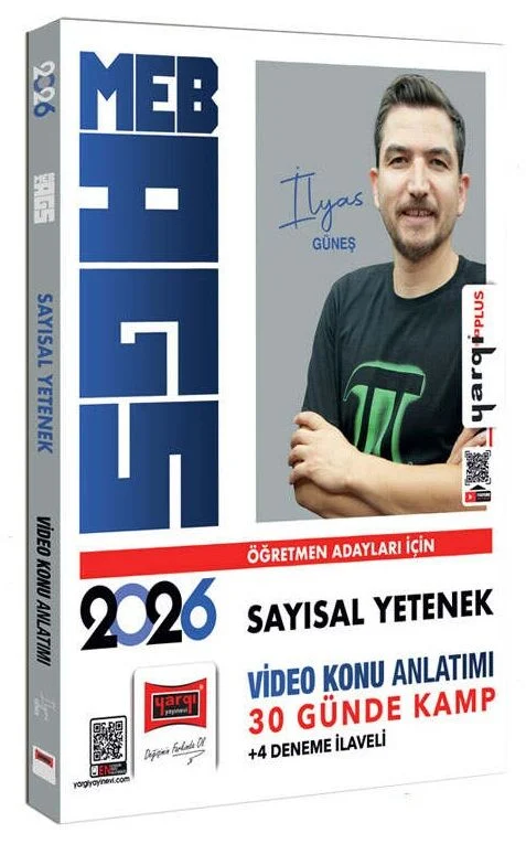 2026 MEB-AGS Sayısal Yetenek 30 Günde Kamp Video Konu Anlatımı - İlyas Güneş Yargı Yayınları
