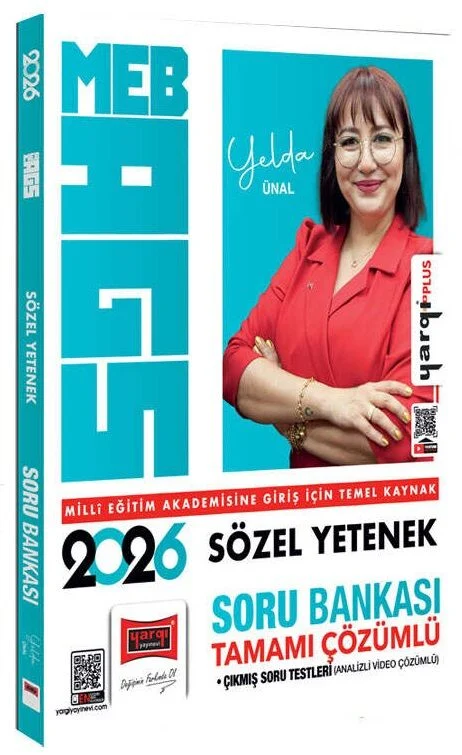 2026 MEB-AGS Sayısal Yetenek Soru Bankası Çözümlü - Yelda Ünal Yargı Yayınları 2026 MEB-AGS Sayısal Yetenek Soru Bankası Çözümlü - Yelda Ünal Yargı Yayınları