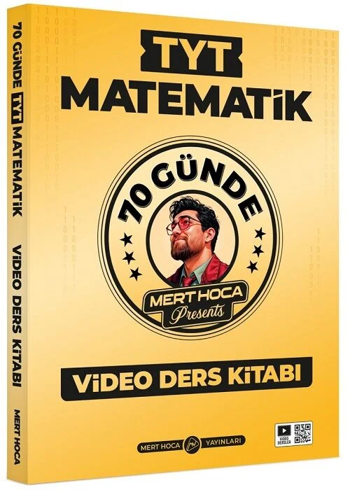 2026 YKS TYT 70 Günde Matematik Video Ders Kitabı - Mert Güven Mert Hoca Yayınları