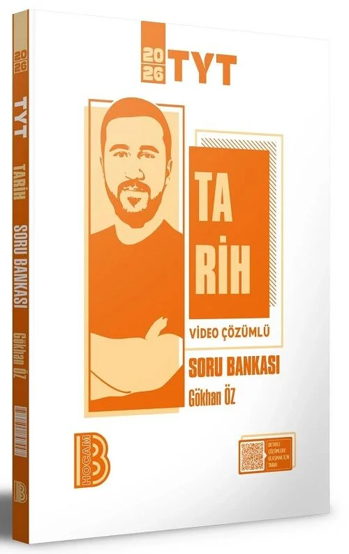 Benim Hocam TYT Tarih Soru Bankası Çözümlü - Gökhan Öz Benim Hocam Yayınları Benim Hocam TYT Tarih Soru Bankası Çözümlü - Gökhan Öz Benim Hocam Yayınları