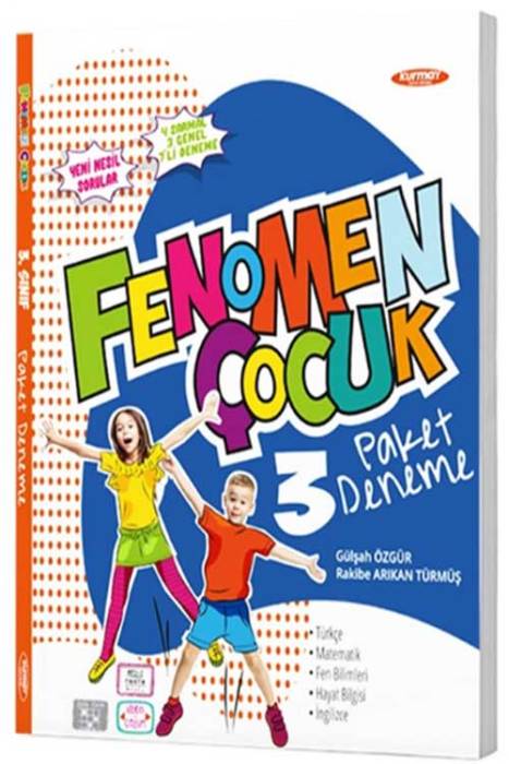 3. Sınıf Paket Deneme Fenomen Yayınları 3. Sınıf Paket Deneme Fenomen Yayınları