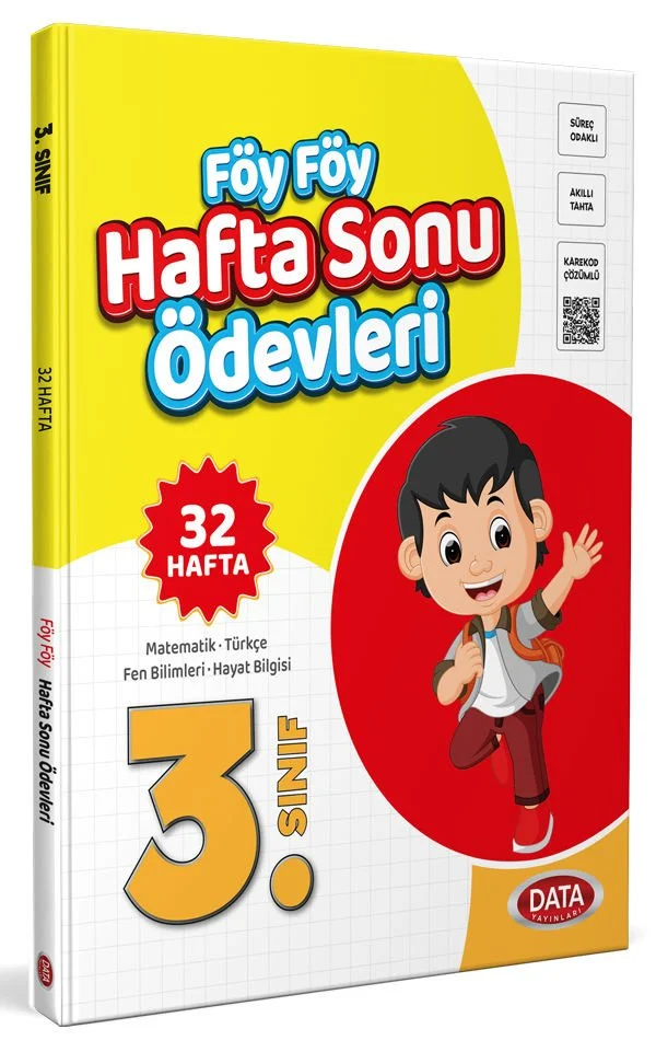 3. Sınıf Föy Föy Hafta Sonu Ödevleri Data Yayınları