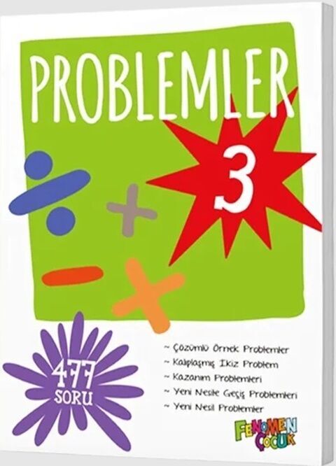 3. Sınıf Problemler Fenomen Yayınları