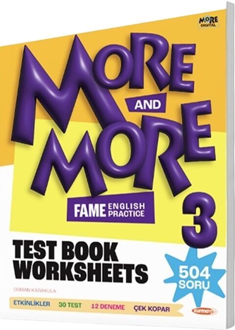 3.Sınıf More And More Worksheets Testbook