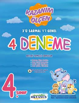4. Sınıf Kazanım Ölçen 4 Deneme Okyanus Yayınları