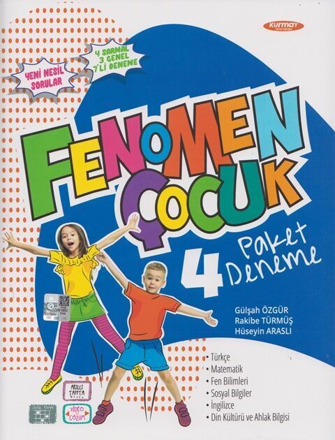 4. Sınıf Fenomen Çocuk 7 li Paket Deneme Fenomen Yayınları