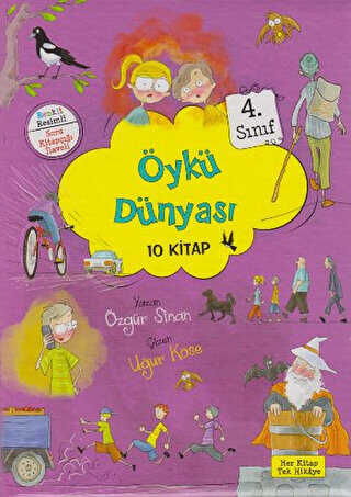 4. Sınıf Öykü Dünyası 10 Kitap Yuva Yayınları