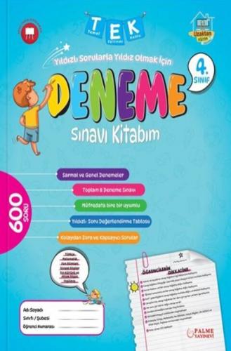 4. Sınıf Tek Deneme Sınavı Kitabım