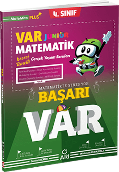 4. Sınıf Matematik Junior VAR Soru Bankası Arı Yayınları