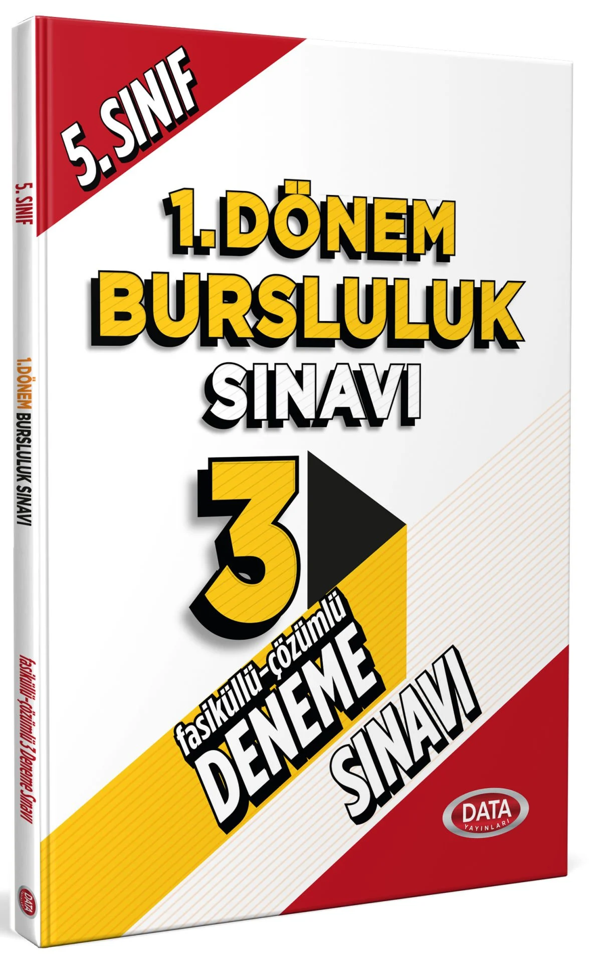 5. Sınıf 1. Dönem Bursluluk Sınavı Tamamı Çözümlü 3 Fasikül Deneme Sınavı Data Yayınları