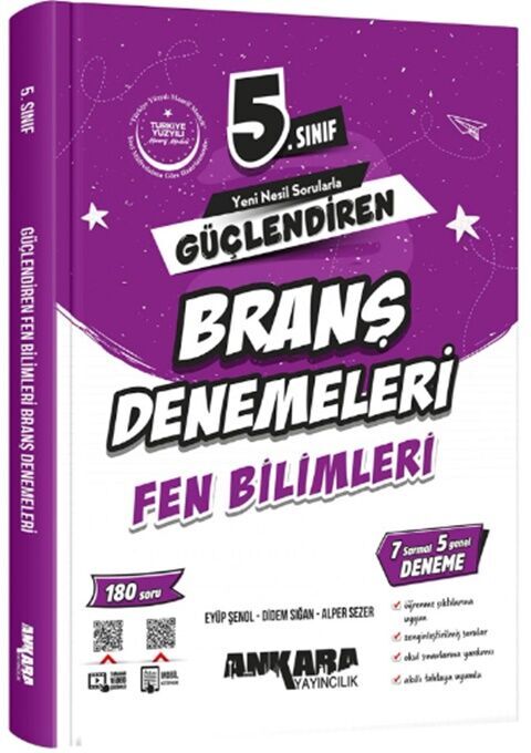 5. Sınıf Fen Bilimleri Güçlendiren Branş Denemeleri Ankara Yayıncılık 5. Sınıf Fen Bilimleri Güçlendiren Branş Denemeleri Ankara Yayıncılık