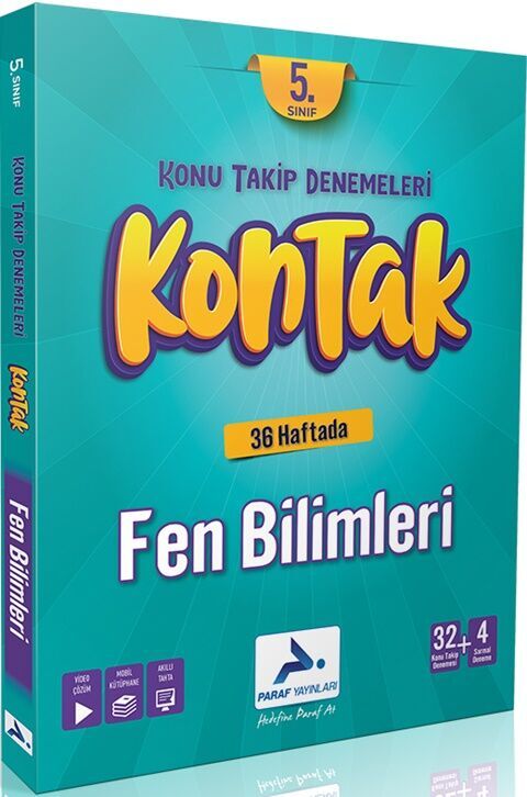 5. Sınıf Fen Bilimleri Kontak Denemeleri Paraf Yayınları